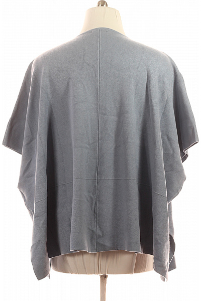 APART Dámské Šedé Pončo Volný Střih Ležérní Podzim Zima Vel. l | APART | obrázek 3