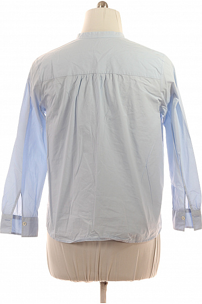 van Laack Dámská bavlněná světle modrá košilová halenka elegantní s dlouhým rukávem Velikost 44 | van Laack | obrázek 3