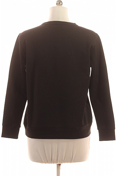 MORE & MORE Dámská černá polyesterová mikina s dlouhým rukávem a nápisem Imagine Vel. 38 | MORE & MORE | obrázek 2