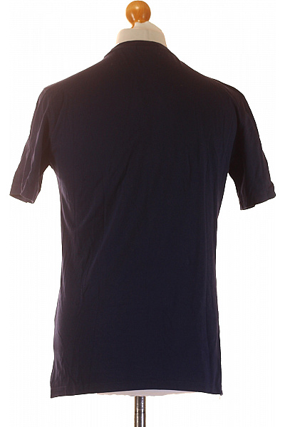 REPLAY Pánské tmavě modré tričko s krátkým rukávem a potiskem Vel. M | REPLAY | obrázek 2