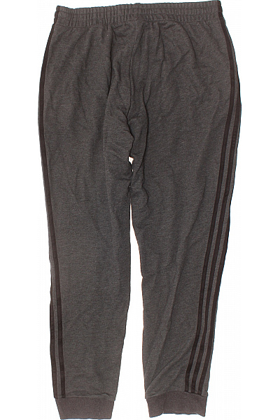 ADIDAS Šedé sportovní tepláky s pruhy na boku a logem Velikost M | ADIDAS | obrázek 2