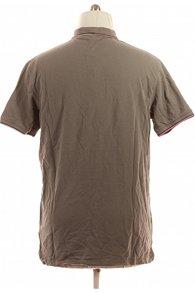 U.S.POLO ASSN. Pánské Polo Tričko Hnědé Krátký Rukáv Jednobarevné Basic Vel. xxl | U.S.POLO ASSN. | obrázek 2