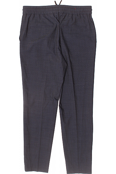 Hugo Boss Pánské tmavě modré společenské kalhoty s pružným pasem a šňůrkou Velikost 48 | Hugo Boss | obrázek 2