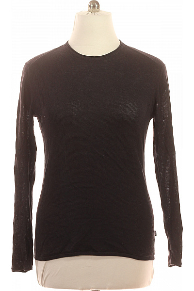 JOOP! Pánský lněný svetr černý tenký basic dlouhý rukáv Velikost M | JOOP! | obrázek 2