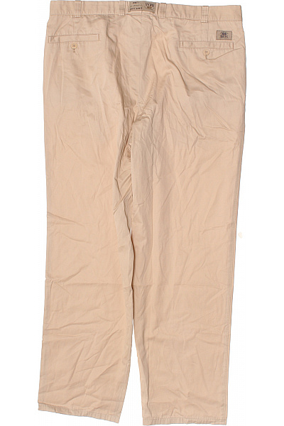 BRAX Pánské Bavlněné Kalhoty Béžové Volné Ležérní Chinos S Puky Velikost 56 | BRAX | obrázek 2