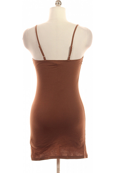 Guess Dámská hnědá košilka basic špagetová ramínka úzký střih Vel. XS | Guess | obrázek 3