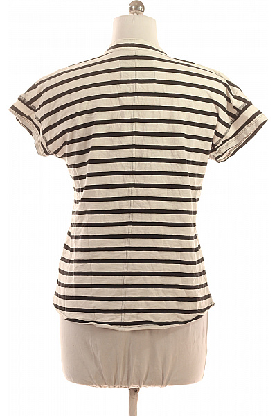 FYNCH-HATTON Dámské bavlněné tričko pruhované s krátkým rukávem basic Vel. XL | FYNCH-HATTON | obrázek 2