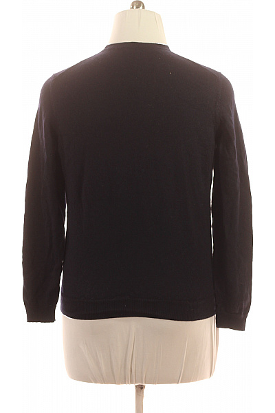 Hugo Boss Pánský tmavě modrý pulovr basic dlouhý rukáv přes hlavu Vel. L | Hugo Boss | obrázek 2