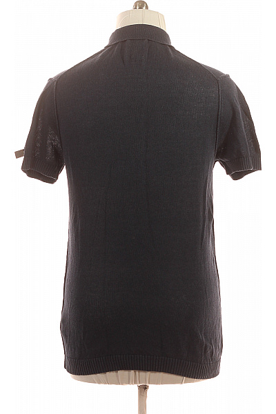 camel active Pánské tmavě modré polo tričko s krátkým rukávem jednobarevné basic Velikost l | camel active | obrázek 3