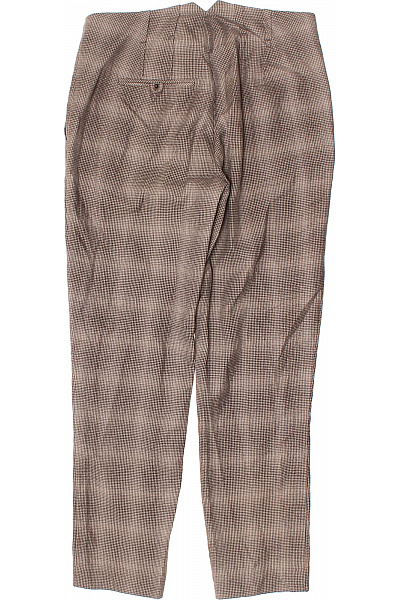 MARCCAIN Dámské kostkované oblekové kalhoty s kapsami rovné ležérní Velikost S | MARCCAIN | obrázek 3