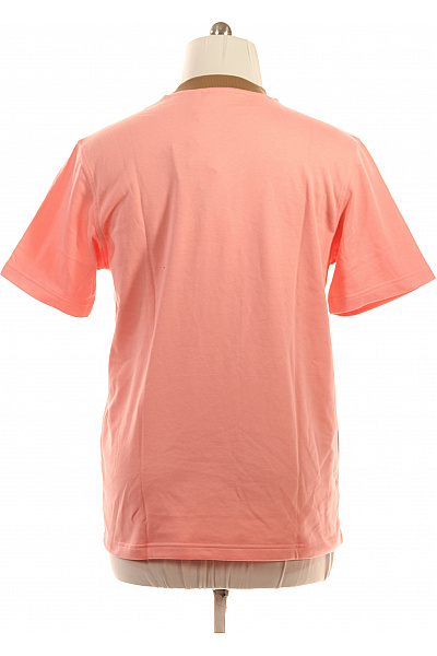 ADIDAS Pánské tričko krátký rukáv růžové s potiskem Vel. m | ADIDAS | obrázek 2