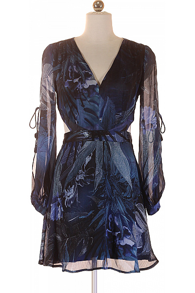 Guess Dámské letní šaty květované s dlouhým rukávem Velikost xs | Guess | obrázek 2