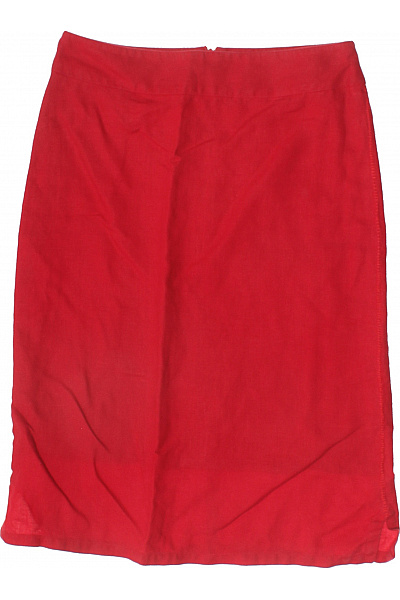 Jackpot Dámská červená Pouzdrová Sukně Ke Kolenům Rovná Se Zipem Velikost 2