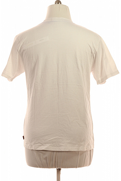 Norway Pánské bílé tričko s krátkým rukávem a potiskem vlajky Vel. xxl | Norway | obrázek 2