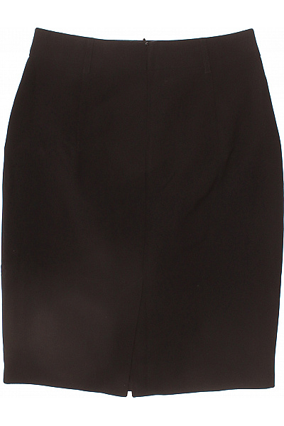 Marks & Spencer Dámská pouzdrová polyesterová sukně tmavě hnědá elegantní business ke kolenům Vel. 8 | Marks & Spencer | obrázek 3