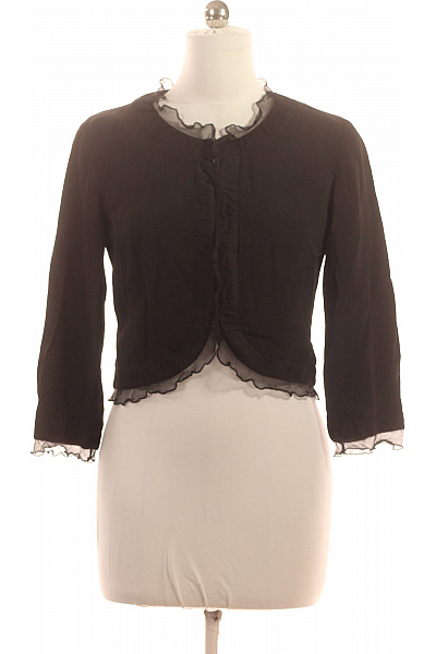 Phase Eight Černý krátký bolerko s nabíraným tylem elegantní Vel. 12 | Phase Eight | obrázek 2