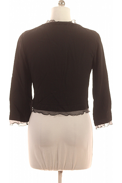 Phase Eight Černý krátký bolerko s nabíraným tylem elegantní Vel. 12 | Phase Eight | obrázek 3