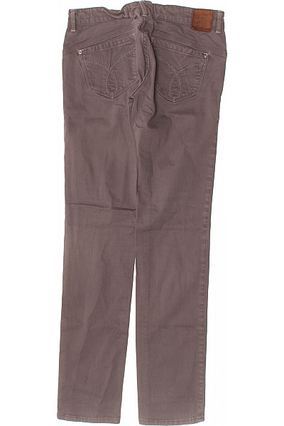 Calvin Klein Dámské bavlněné džíny rovné seprané hnědé kapsy Vel. 29 | Calvin Klein | obrázek 2