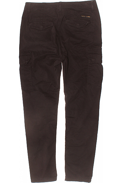 SUPERDRY Pánské cargo kalhoty hnědé volnočasové s kapsami rovné Velikost 28 | SUPERDRY | obrázek 3