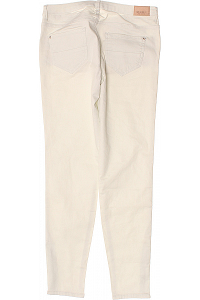 denim Dámské rovné krémové džíny se zipy nad kotníky Vel. 40 | denim | obrázek 2