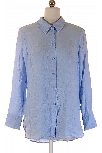 s.OLIVER Dámská viskózová modrá košile dlouhý rukáv ležérní Vel. 34 | s.OLIVER | obrázek 2