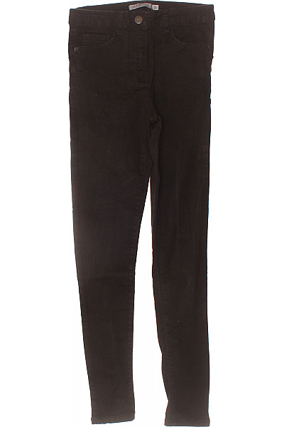 Oasis Dámské černé Strečové Skinny Džíny S Vysokým Pasem Velikost XS