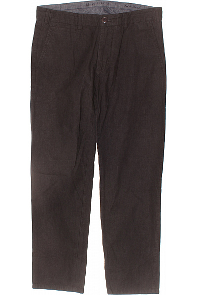Marc O´Polo Pánské bavlněné hnědé rovné volnočasové kalhoty s kapsami Vel. 46 | Marc O´Polo | obrázek 2