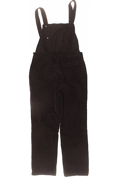 Phase Eight Černé manšestrové lacláče s knoflíky volné dlouhé pohodlné Velikost 12 | Phase Eight | obrázek 2