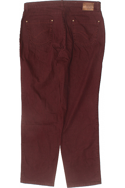 BRAX Dámské bavlněné bordó džíny rovné kapsy Vel. 44 | BRAX | obrázek 2