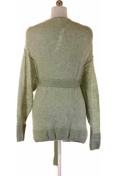 Trachten Deiser Dámský pletený svetr kardigan volný s páskem zelený Velikost 36 | Trachten Deiser | obrázek 3