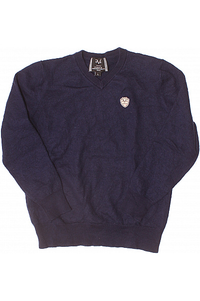 VERSACE Chlapecký Svetr Vlněné Modré