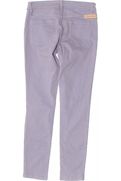 massimo dutti Dámské fialové skinny džíny strečové úzké kapsy Vel. 36 | massimo dutti | obrázek 2