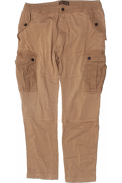 REPLAY Pánské Kalhoty Kapsáče Hnědé Second hand Vel. 33 | REPLAY | obrázek 2