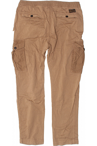 REPLAY Pánské Kalhoty Kapsáče Hnědé Second hand Vel. 33 | REPLAY | obrázek 3