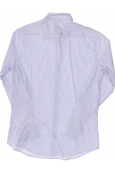 Seidensticker Pánská košile slim fit modrá bílá pruhovaná elegantní dlouhá Velikost L | Seidensticker | obrázek 3