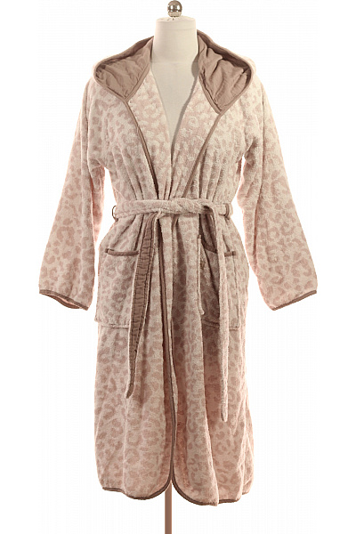JETTE Dámský župan s kapucí a leopardím vzorem froté Velikost m | JETTE | obrázek 2