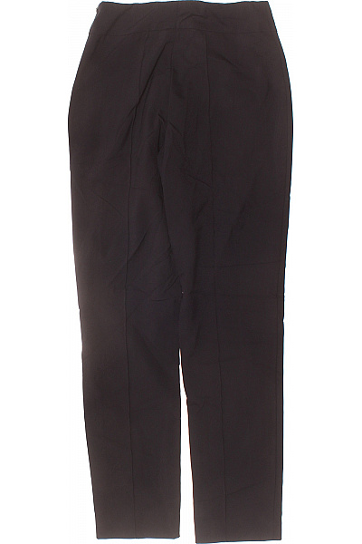 Escada Dámské černé oblekové kalhoty elegantní rovné dlouhé s puky Velikost 32 | Escada | obrázek 3