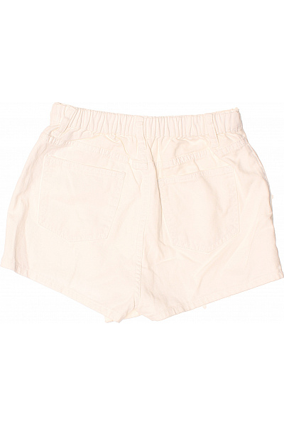 shein Dámské krémové džínové kraťasy mini asymetrické volnočasové Vel. XS | shein | obrázek 3