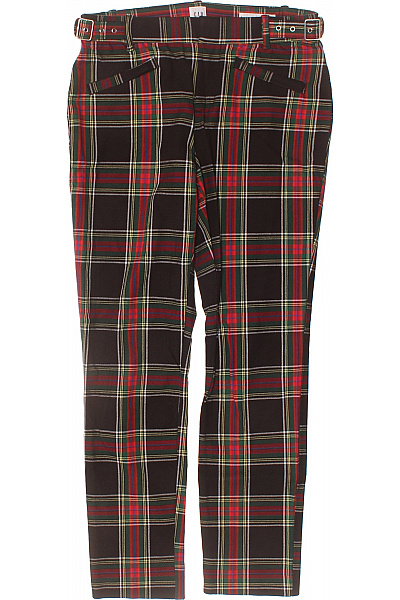 Gap Dámské kostkované kalhoty tartanové s páskem rovné Velikost S | Gap | obrázek 2