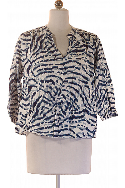 CODELLO Dámské tričko s potiskem modré batikované Velikost S | CODELLO | obrázek 2