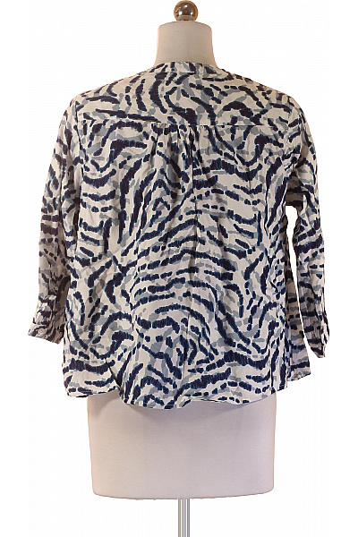 CODELLO Dámské tričko s potiskem modré batikované Velikost S | CODELLO | obrázek 3