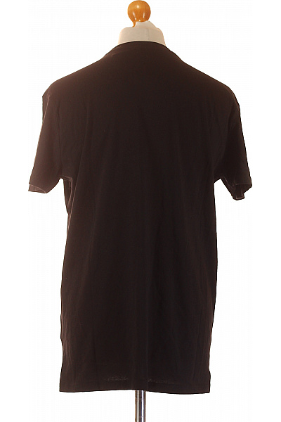 Sky Rebel Pánské bavlněné černé tričko s krátkým rukávem a nápisem Georgia Vel. l | Sky Rebel | obrázek 3