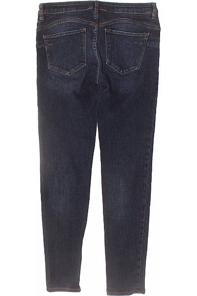 MANGO Dámské tmavě modré strečové skinny džíny s kapsami Vel. S | MANGO | obrázek 2