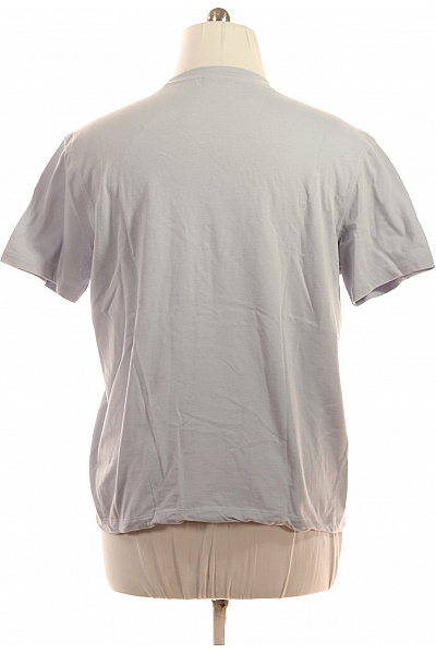 paul&shark Pánské světle modré tričko s krátkým rukávem a nápisem Vel. xl | paul&shark | obrázek 3