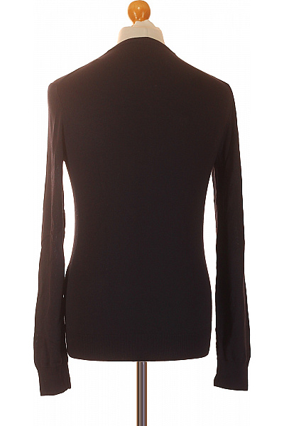 ECOALF Pánský viskózový svetr černý základní dlouhý rukáv přes hlavu Velikost XS | ECOALF | obrázek 2