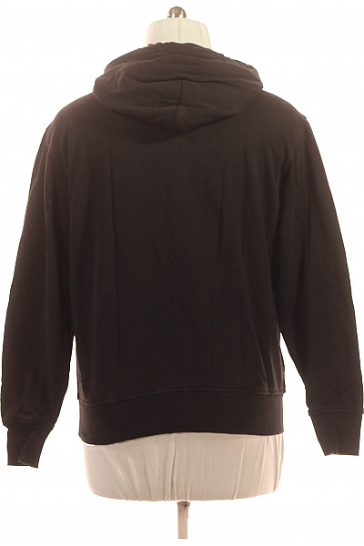 VERSACE Černá pánská streetwear mikina s kapucí a potiskem přes hlavu Vel. L | VERSACE | obrázek 2