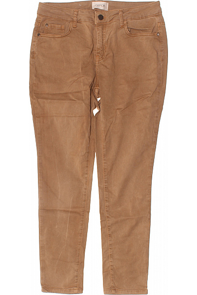 Cartoon Dámské Hnědé Strečové Džíny Slim Fit Seprané Velikost M