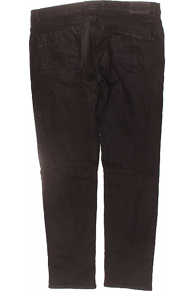 PIERRE CARDIN Pánské černé strečové rovné džíny seprané Vel. 42/34 | PIERRE CARDIN | obrázek 2