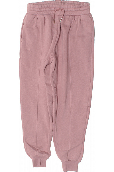 Hunkemoller Dámské Růžové Tepláky Volné Pohodlné S Pruhem Na Dole Na Gumu Velikost M