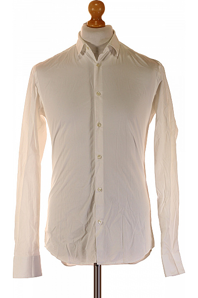 Scotch & Soda Pánská bavlněná košile bílá elegantní slim fit dlouhý rukáv Vel. M | Scotch & Soda | obrázek 2